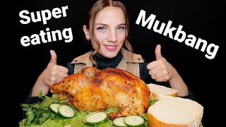 Мукбанг:// Надоели, уезжаю! // ЦЕЛАЯ КУРИЦА ГРИЛЬ?! /Eating show.