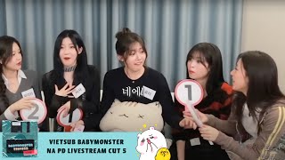 [VIETSUB] BABYMONSTER | Nhu cầu sinh lý có nhịn được không? =)))