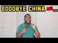 I Left China After Nearly 7 Years...