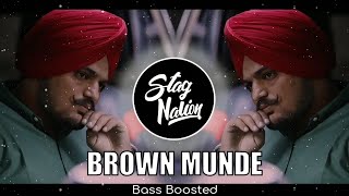 Brown Munde Remix [Bass Boosted] | AP Dhillon | STAG Nation | Gurinder Gill | Punjabi Bass Boosted