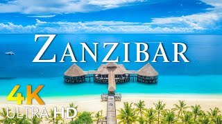 24 HOURS DRONE FILM ZANZIBAR, TANZANIA in 4K + Relaxation Film 4K | Nature Relaxation Ambient