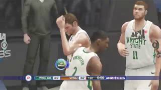 NCAA Basketball 10 (Rosters Updated for 2018 2019 Season) Green Bay vs Wright State