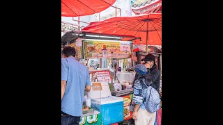 เจ๊เอ็ง ก๋วยเตี๋ยวหลอดโบราณใส่ทอดมัน หน้าศาลเจ้ากวางตุ้ง MRT วัดมังกร เยาวราช #สตรีทฟู้ด