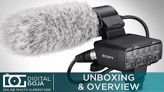 Sony XLR K2M Microphone and Adapter for Audio Recording | Unboxing \u0026 Overview