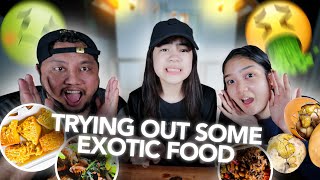 Trying Exotic Food!!! | Niana Guerrero