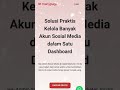 Ini gratis. Tools mengelola banyak akun media sosial secara otomatis sampai 1000 postingan