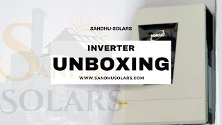 Homage bolt series HBS-4017SCC | Inverter | Unboxing | 4kw | Installation | Solar