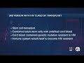 Third person likely cured of HIV using stem cell transplant