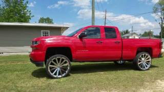 2016 Chevy Silverado 1500 lifted zone 6.5in on 26s