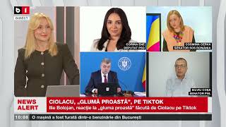 TALK B1 CU IRINA PETRARU. AUR VREA SĂ ÎL SUSPENDE PE IOHANNIS. \