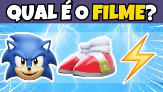 Adivinhe 27 FILMES pelos EMOJIS 🎬APENAS 3% CONSEGUEM Acertar | SONIC 3 #quiz