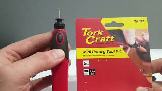 Tork Craft - Mini Rotary Tool kit Tips \u0026 Tricks