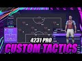 T200 PRO 4-2-3-1 CUSTOM TACTICS & INSTRUCTIONS WITH GAMEPLAY! - FIFA 21 Ultimate Team