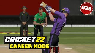 A "REAL" GOOD PERFORMANCE - CRICKET 22 CAREER MODE #38
