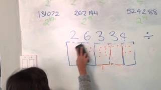 Middle School Division using Exploding Dots!