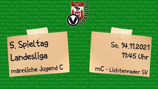 mC - Lichtenrader SV  | 5. Spieltag Landesliga | Saison 21/22 | So. 14.11.2021, 11:45 Uhr