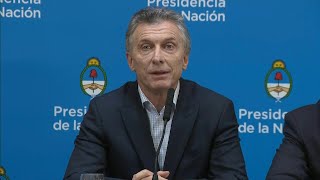 Macri: "Hoy estamos más pobres" que antes de las internas | AFP