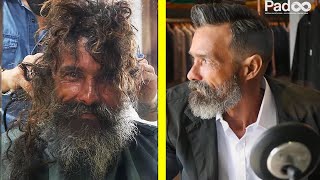 A street beggar went to a hairdresser to shave, and his fate turned upside down!