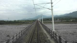 2016.2 台鐵 417次太魯閣自強號 台東-花蓮 路程景 Taitung-Hualien