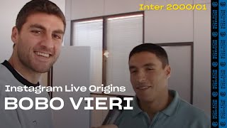 THE ORIGINS OF BOBO VIERI'S LIVE CHATS on INSTAGRAM! 🤣⚫🔵🎤 | INTER 2000/01 [SUB ENG + ITA]