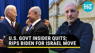 Biden's Aide Resigns Over New Israel Weapons Decision; U.S. Official Says This In Quitting Note...