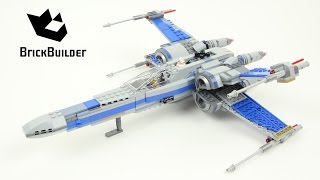 Lego Star Wars 75149 Resistance X-wing Fighter - Lego Speed Build