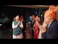 Pm modi attend wedding.