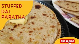 Dal paratha/ Chana dal Paratha bihari style/चना दाल पराठा/ stuffed dal Paratha