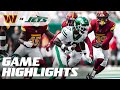 New York Jets Highlights vs. Washington Commanders | 2024 Preseason Week 1