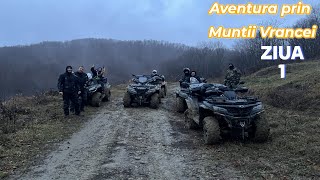 Aventură Off-Road în Munții Vrancei cu ATV-uri CF Moto 550cc, 800cc, 850cc și 1000cc,Ziua 1