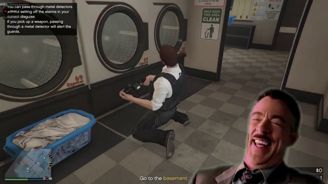 Gta V Funny Moments Casino Heist Read Desc Youtube