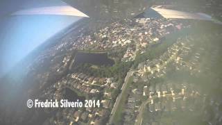 Flying to Spruce Creek Fly-In Airport, Florida - Aerial Video