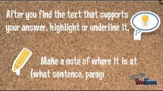 What is text evidence