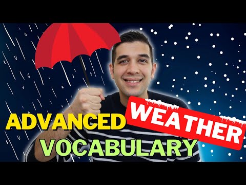 What words are related to rain?