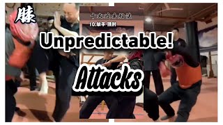 Unpredictable! Learn the ATTACKS of Wing Chun!!   #shorts #Wushu #KungFu