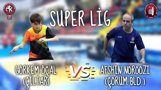 SUPER LIG | Görkem Öçal (ÇİLTAR) - Afshin Noroozi (ÇORUM BLD.)