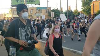 Protest, and march at David L. Moss criminal justice center