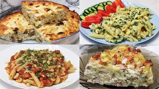 Вчерашние МАКАРОНЫ НЕ ВЫБРАСЫВАЮ! 4 блюда на любой вкус из макаронов