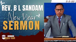 Rev. B L Sandam Sermon ICI Saikawt North, Kumthar (New Year) 2025 Zing Inkhawm