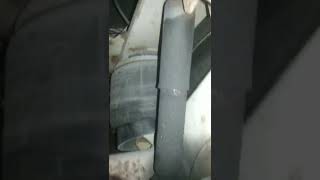 Leaking Shock On A Trailer