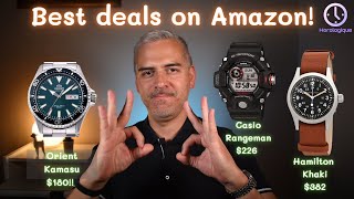 Amazon BEST deals on watches: October 2022