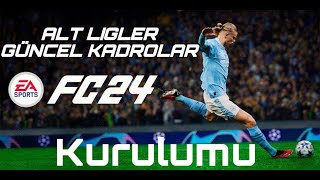 GÜNCEL FC24 FİFA ALT LİGLER YAMASI NASIL KURULUR ?