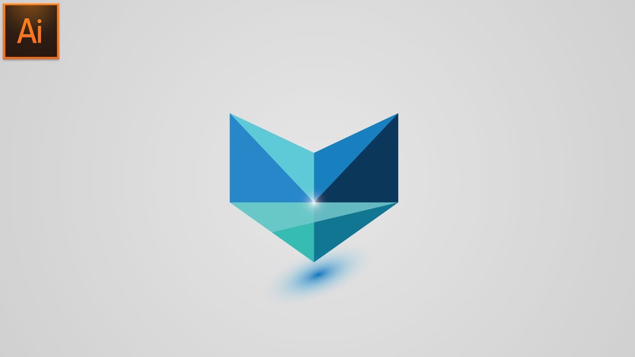 3d Logo Design In Adobe Illustrator Tutorial Youtube