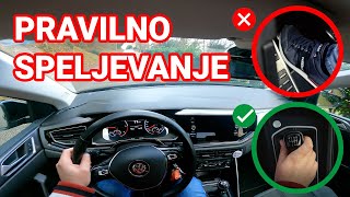 Pravilno speljevanje in zaustavitev vozila (tudi v klanec) - Šola vožnje POB