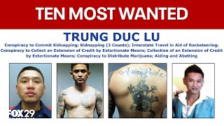 Man connected to Philadelphia murders added to FBI's Ten Most Wanted Fugitives List