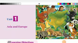 6th term 3 | geography | unit 1 Asia and Europe | Asia part 1