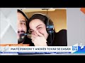 maite perroni y andrés tovar anuncian que se van a casar hoydía telemundo