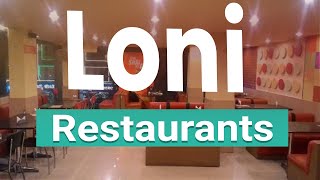 Best Restaurants in Loni | India - English