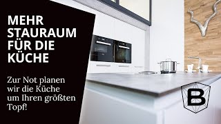 Küchenplanung - Tipps für mehr Stauraum