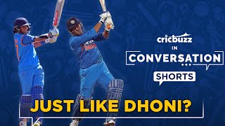 What's the similarity between Harmanpreet and MS Dhoni? Find out